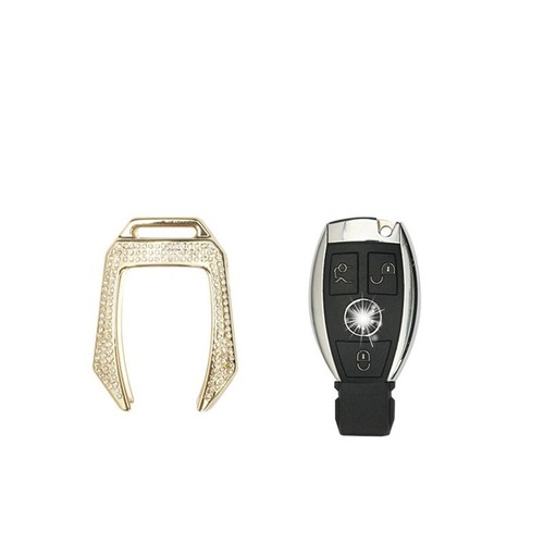 Diamond Style Zinc Alloy Car Key Fob Case Holder For Mercedes-Benz Accessories - Picture 10 of 13
