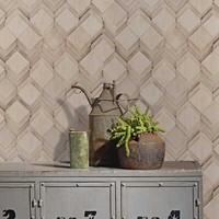 Vliestapete 3D-Effekt Grafisch Muster Holzoptik Beige Grau 81677 (4,31€/1Qm)