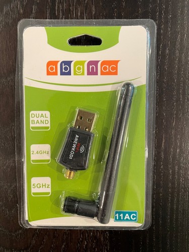 Anewkodi Dual Band Wireless USB WiFi Adapter 11 AC 600 5.8GHz and 2.4GHz