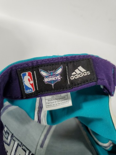 Cappello Adidas Hornets Snapback Ballcap Teal LEGGI - Foto 7 di 11