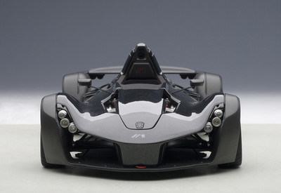 Autoart BAC MONO METALLIC BLACK COMPOSITE Model 1/18 Scale