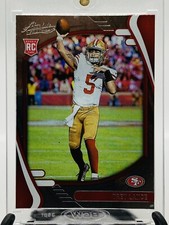 Trey Lance RC 1 Rookie Card San Francisco 49ers Draft Pick Bison Panini Pop NFL