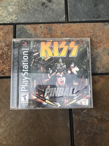 Kiss Pinball Playstation PS1 Video Game Complete Works With Manual