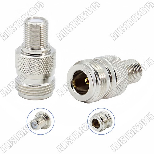 2pcs N Male Female to F TNC Male Female Plug Jack Adapter RF Coaxial Connector - Picture 4 of 10