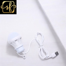 5V 3W USB LED Light Bulb Portable Camping Light Mini Light Bulb 5V Power Book Li