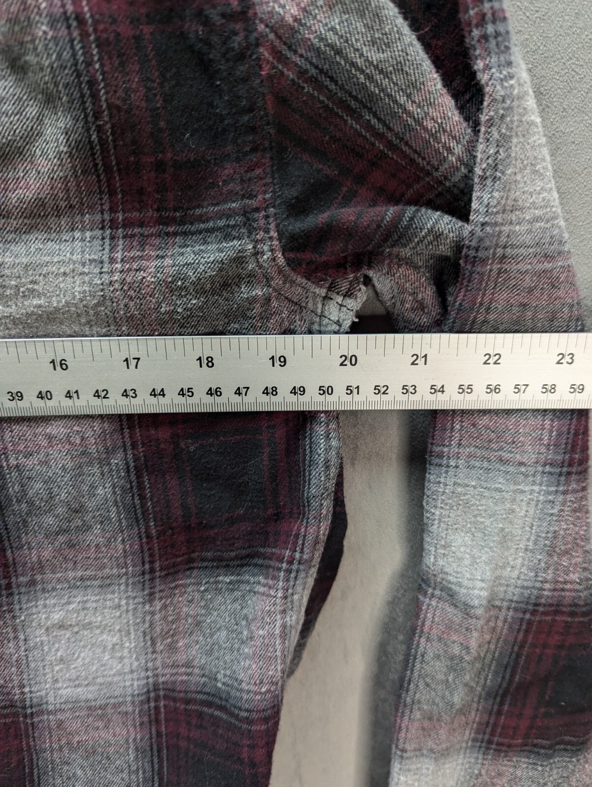 Flannel Lumberjack Shirt Men's Size Medium Plaid Cotton Imported From The USA image 10