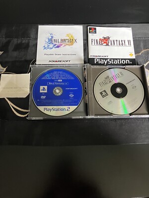 Final Fantasy VI Sur PS1 – PAL, Avec Démo De FF X, Très Bon état