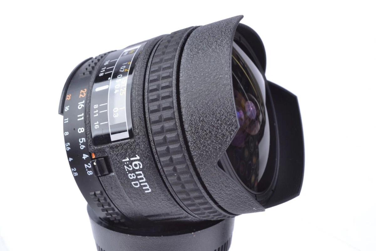 Nikon Fisheye-NIKKOR 16mm Focal f/2.8 Camera Lenses for sale | eBay