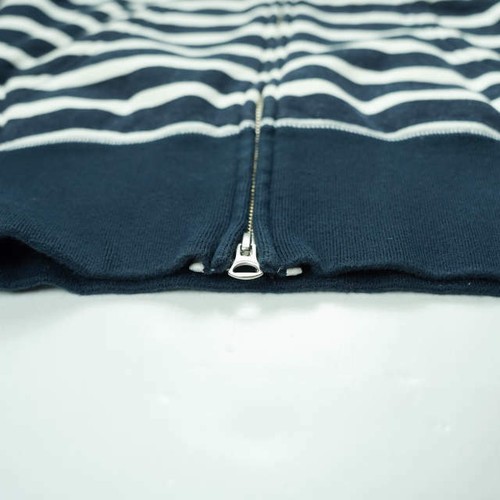 LOOPWHEELER x LOWERCASE x EDIFICE Japan border sweat zip up hoodie S Navy tops - 第 6/9 張圖片