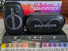 Soundcore Party Cast 2.0 With 1 Rave Party 2 Speaker With Entire Setup Pl. Read