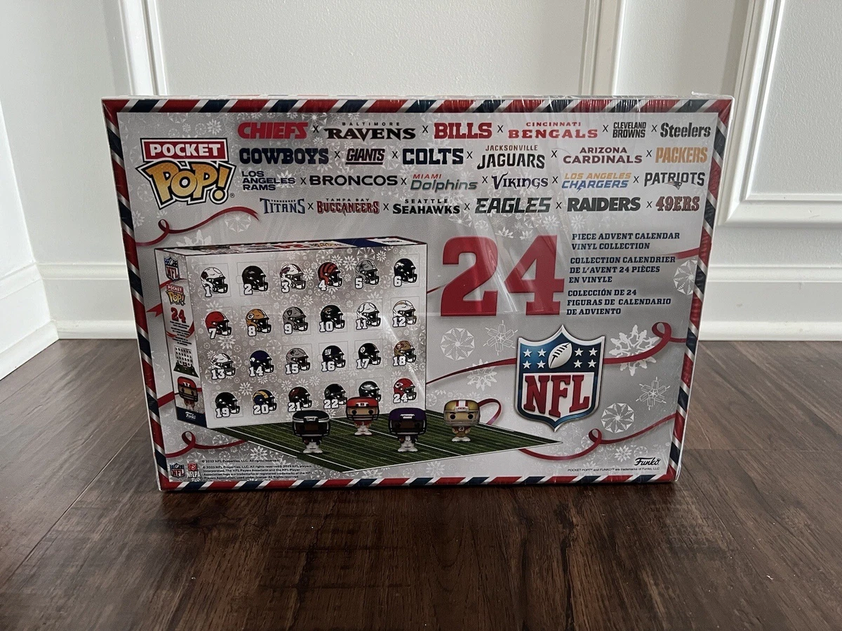 Nfl funko pop advent calendar 2023. new in box. | ebay