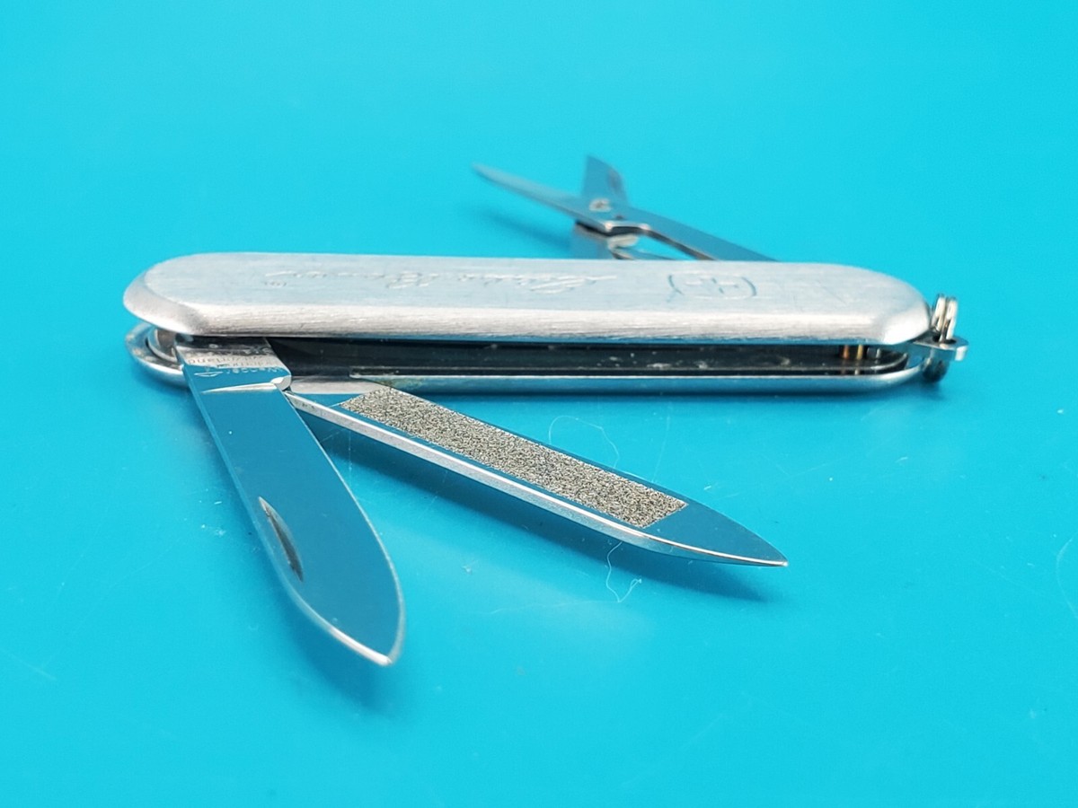 Wenger genuine swiss army knife 未使用品 Wenger Metal 51 Stainless Swiss Army Knife! EDDIE BAUER