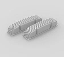 1:18 3d Printed "Cal Custom" style Small Block Chevy Valve Covers