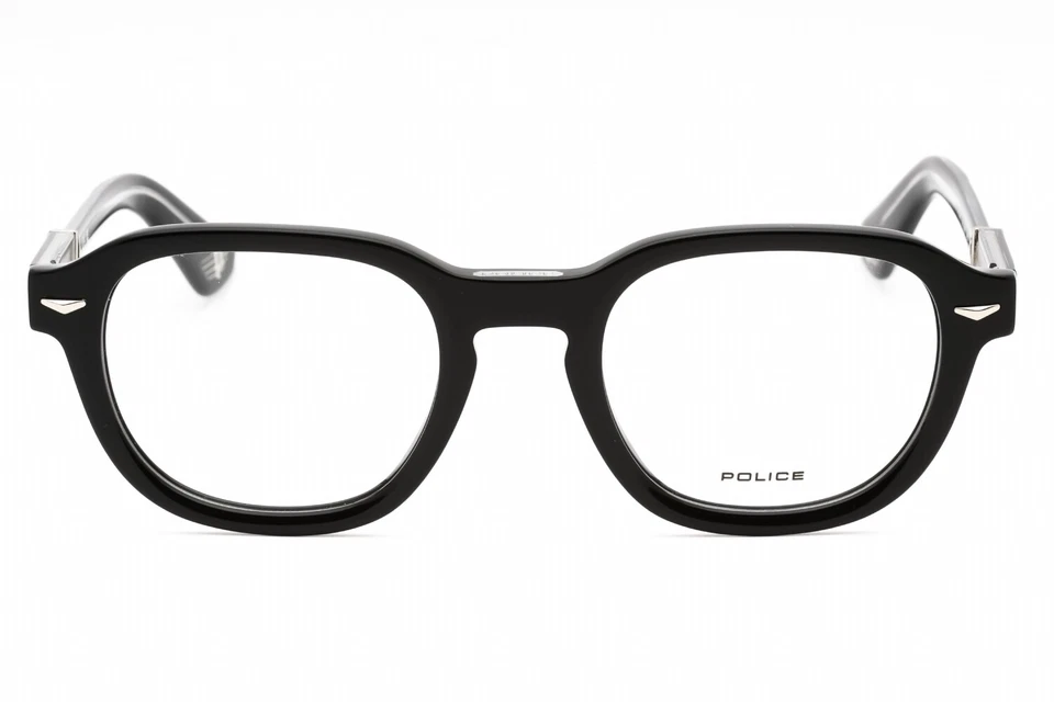 POLICE VPLG81 700Y Eyeglasses Shiny Black Frame 50mm - Image 4 of 4