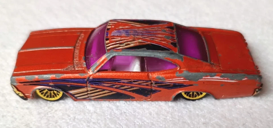 Hoot Wheels Lot Dodge Charger, Ford T Bird, Impala - Photo 4/4