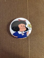 MAFALDA 38mm 1.5 inch pin button badge