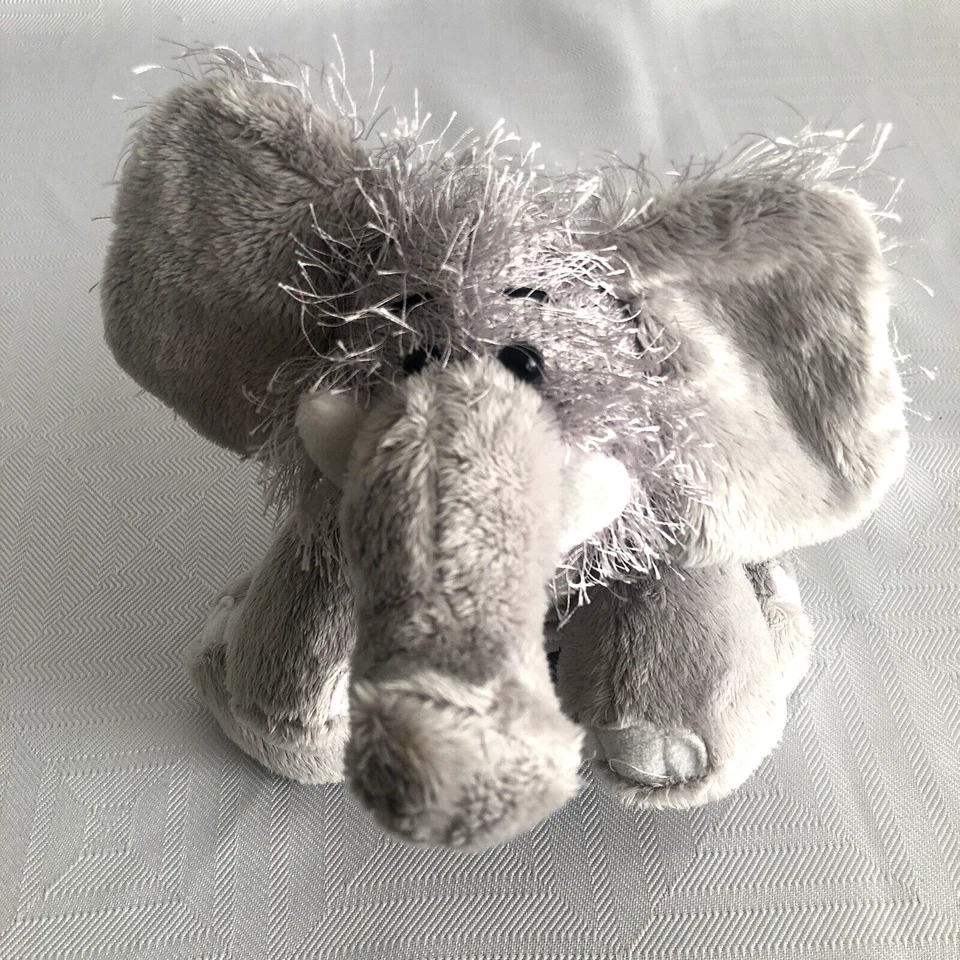 2 Ganz Webkinz Elephant Virtual Pet Plush Stuffed Animal No Code HM 458 HM 007 - Image 4 of 4