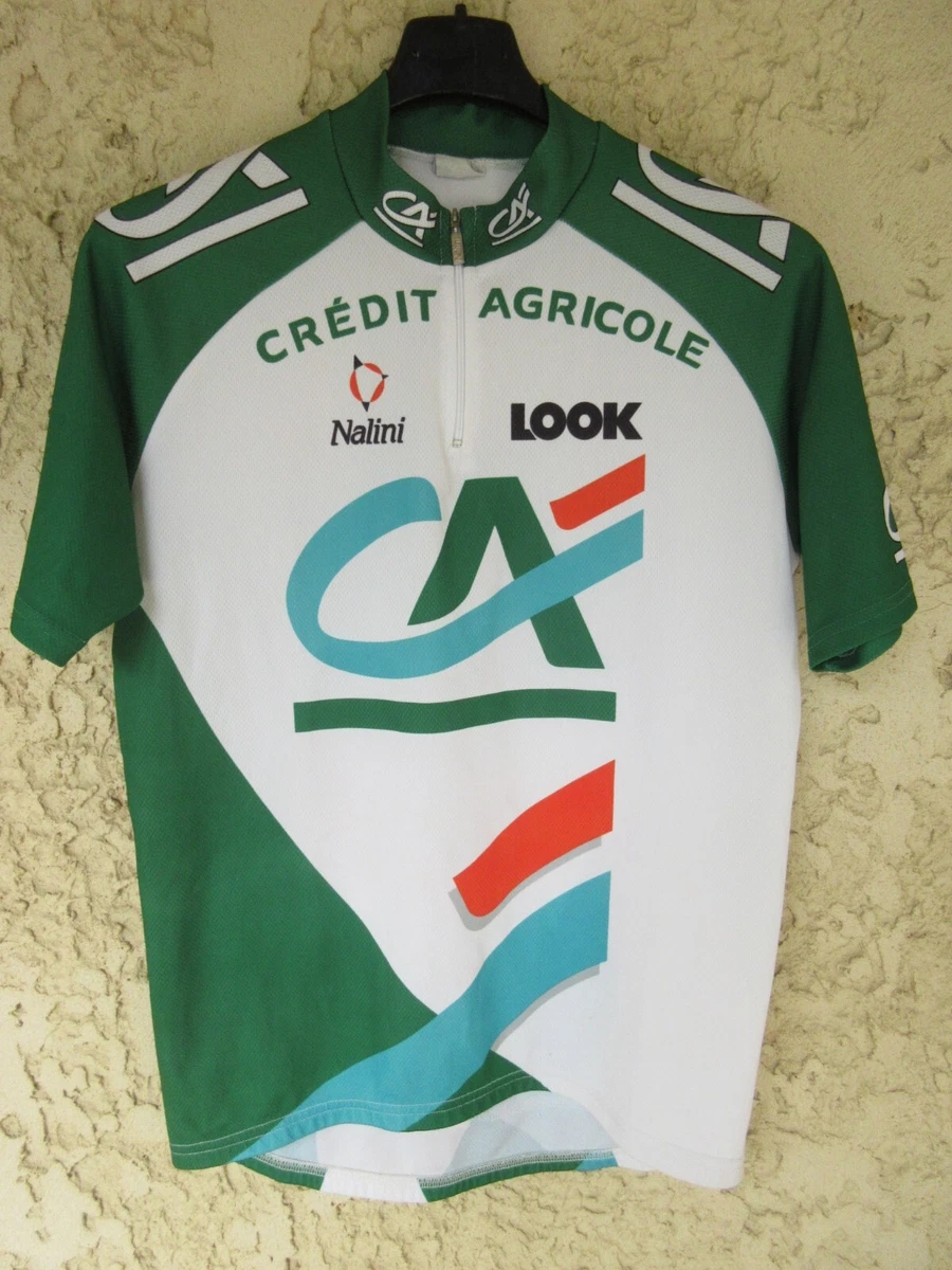 Veste Polaire Cyclisme Nalini Eddy Merckx – Crédit Agricole – Taille 6 (années 90) – Vintage
