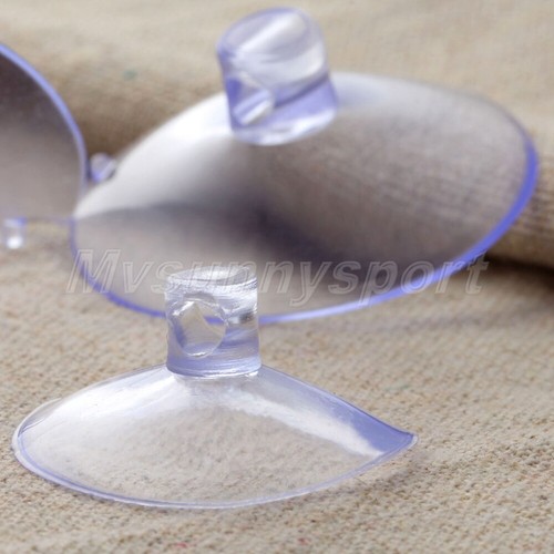 10/50 x Clear Suction Cup Sucker Kitchen Bathroom Hook Hanger 2.8-4cm Parts - Picture 6 of 15