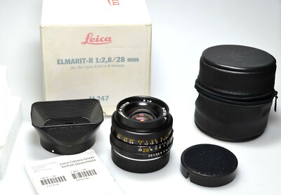 Leica Elmarit-R 28mm F2.8 E48 11247 BOXED | eBay
