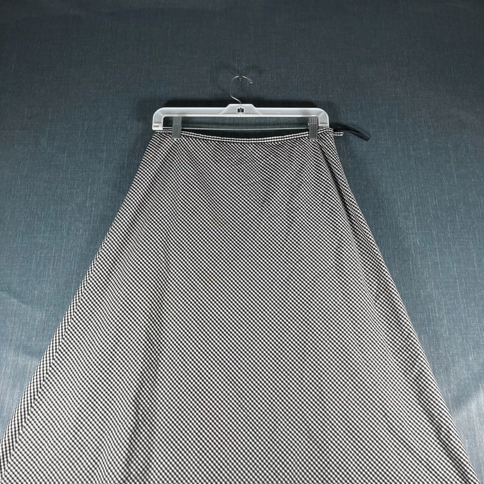 Falda Talbots Mujer Línea A Talla 10P Multicolor Cuadros Algodón Forrada Cremallera Lateral Foto 4 de 4