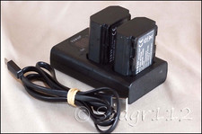 YXWIN Dual Battery USB-C/micro USB Charger for Sony NP-FZ100 w/ 2 Batteries