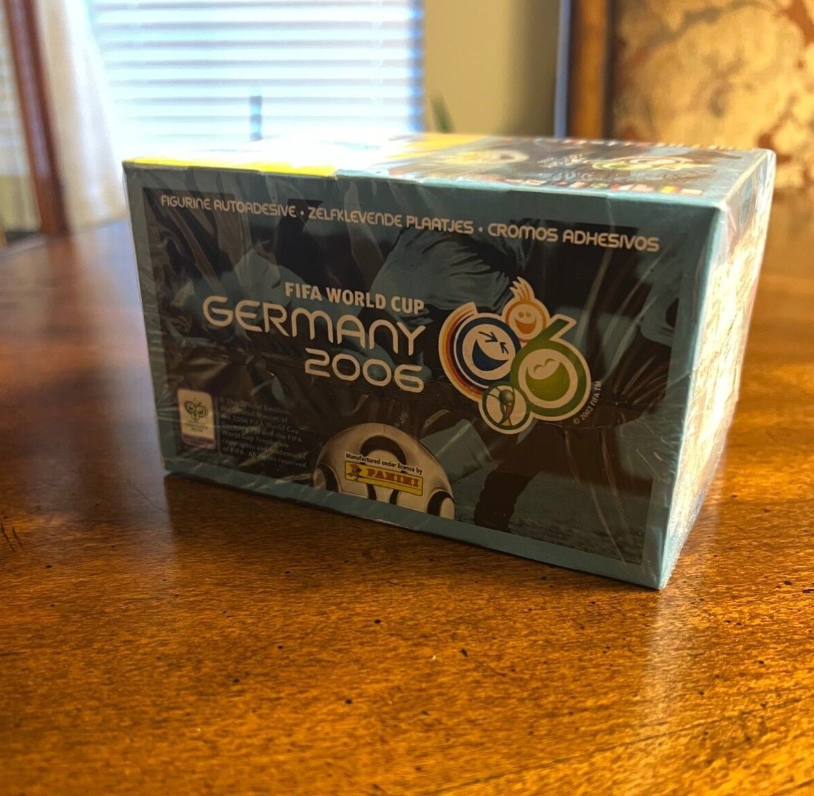 PANINI 2006 World Cup Germany Sticker Box 100 Packs Messi Ronaldo