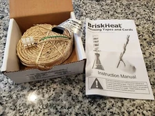 BRISKHEAT BIH101080L HEAVY INSULATED HEAT TAPES,1x96, 482° F, Cole-Parmer NEW