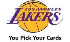 You Pick Your Cards - Los Angeles Lakers Team - NBA Basketball Card Selection C