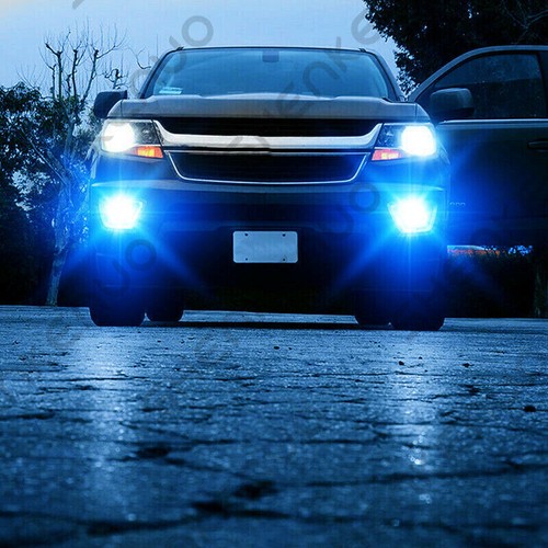 For Honda Civic 2016 - 2018 2019 2x H11 LED Fog Lights Beam Bulbs 8000K Ice Blue - Picture 3 of 10