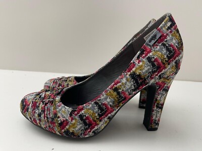 Rocket Dog womens High Heels Floral Flowers court shoes UK EU 38 - Main Image