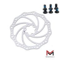 Fahrrad Bremsscheibe 160 Mm Edelstahl 6-Loch + Schrauben Universell Mtb