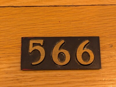 LW Bills Fire Police Alarm Box Number Tag #566 | eBay