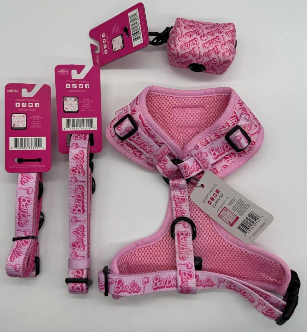 Set 4 Pezzi Barbie Sassy Woof per Cani foto 2