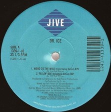 Dr. Ice Word To The Wise STILL SEALED Vinyl Single 12inch NEW OVP Jive