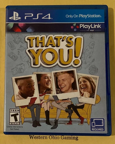 That's You (Sony PlayStation 4, 2017) USED PS4