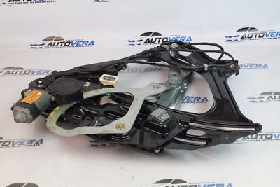 BMW E31 8 SERIES ECHTER HINTERER LINKER FENSTERHEBERREGULATOR MIT MOTOR 1383317