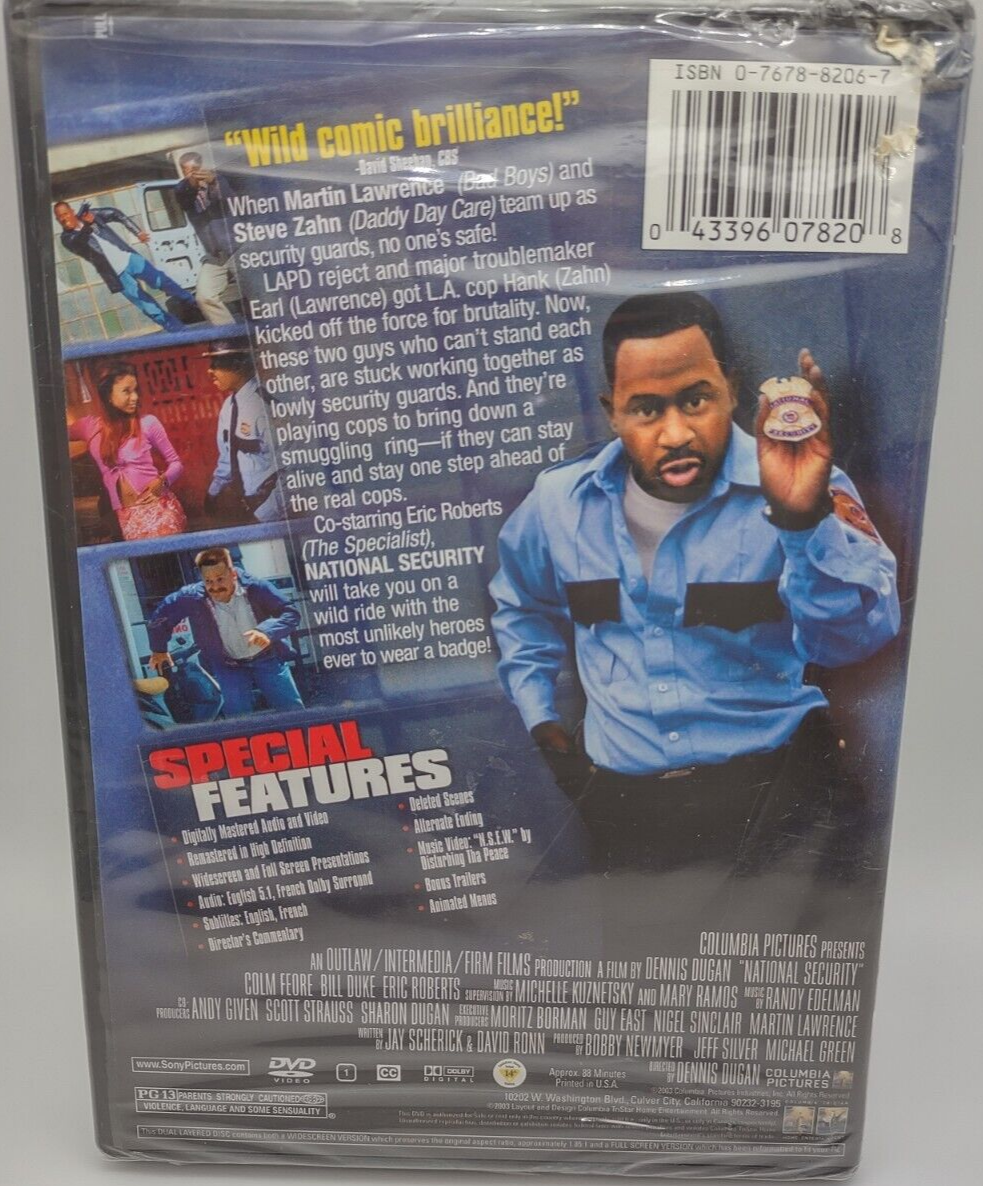 その他 land Security/ [DVD] [Import] National Security (DVD) Martin Lawrence, Steve Zahn NEW, ships