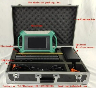 ADMT-300S-X 300M Depth 3D Touch Screen Deep Underground Water Detector