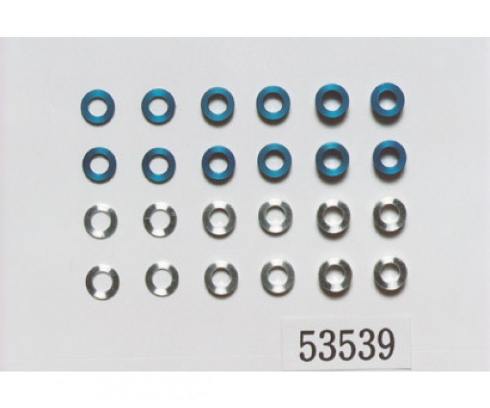 Tamiya 300053539 - Aluminum Spacer Set 5.5mm - New