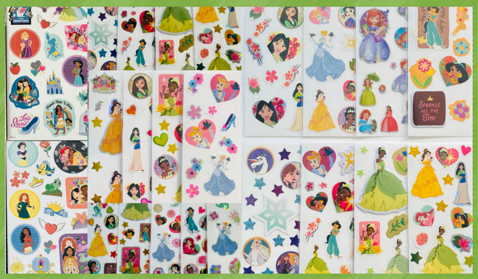 WHOLESALE Disney Princess Sticker Collection | 200+ STICKERS