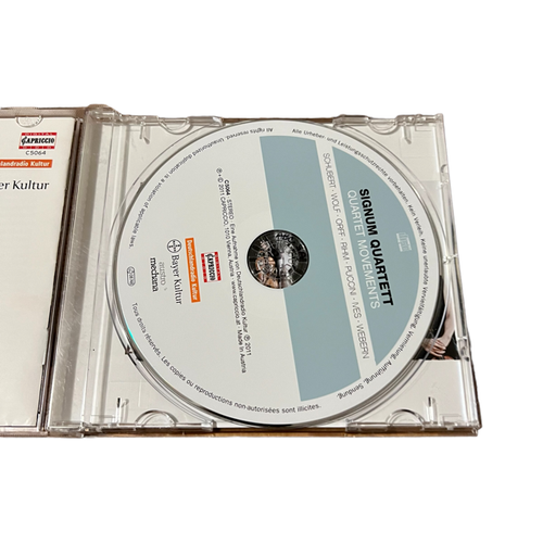 Signum Quartett - Quartett Movements Audio CD Capriccio Records 2012 - Picture 4 of 7