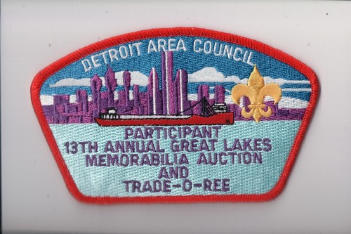 Detroit Area Council SA-440 CSP 13th Annual Memorabilia Auction and TOR (35 Made