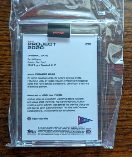 TOPPS PROJECT 2020 Assorted Players w/ original box *Print Runs in description - Picture 151 of 161