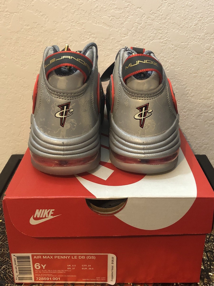 Nike Air Max Penny DB 'Doernbecher' GS 728591-001 Sz 6Y - Penny
