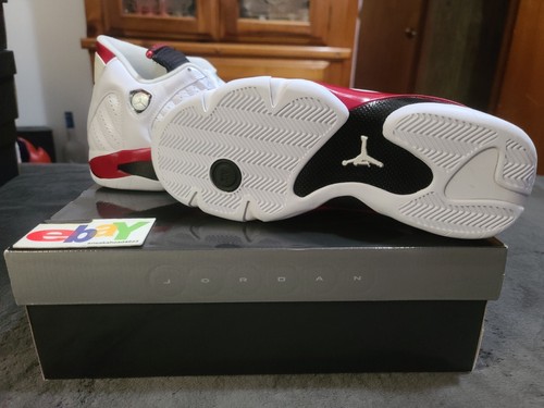 AIR JORDAN 14 RETRO CANDY CANE 2012 487471 101 NEW DEADSTOCK - Picture 11 of 15