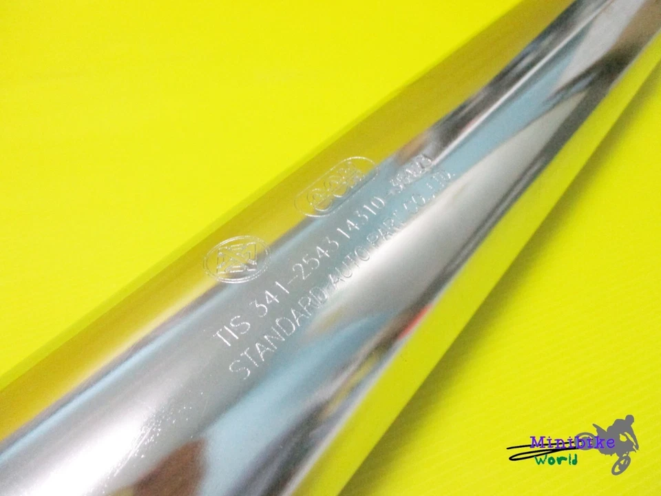 Fit SUZUKI RC80 RC100   EXHAUST MUFFLER  PIPE NEW   "VINTAGE" [mi3149] - Image 3 of 4