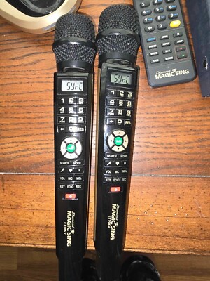 Diamond Magic Sing ET19KV Karaoke Outfit with 2 Microphones Complete