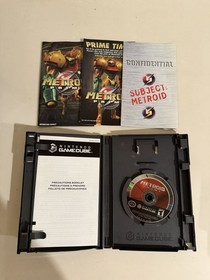 Metroid Prime Nintendo GameCube CIB w/ Manual + Inserts NTSC-U/C 2002 TESTED
