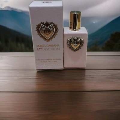 DOLCE GABBANA MY DEVOTION EAU DE PARFUM INTENSE MINI BOTTLE SPLASH 5 ML 0.17 OZ